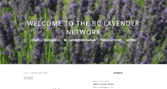 Desktop Screenshot of bclavendernet.ca